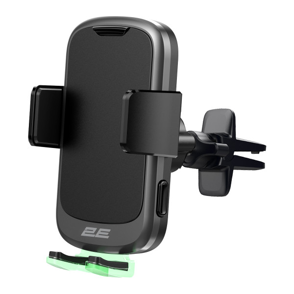 Фото - Автотримач з бездротовою зарядкою 2E Wireless з бездротовою зарядкою (2E-WCQ01-10)