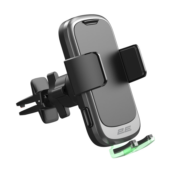 Фото - Автотримач з бездротовою зарядкою 2E Wireless з бездротовою зарядкою (2E-WCQ01-10)