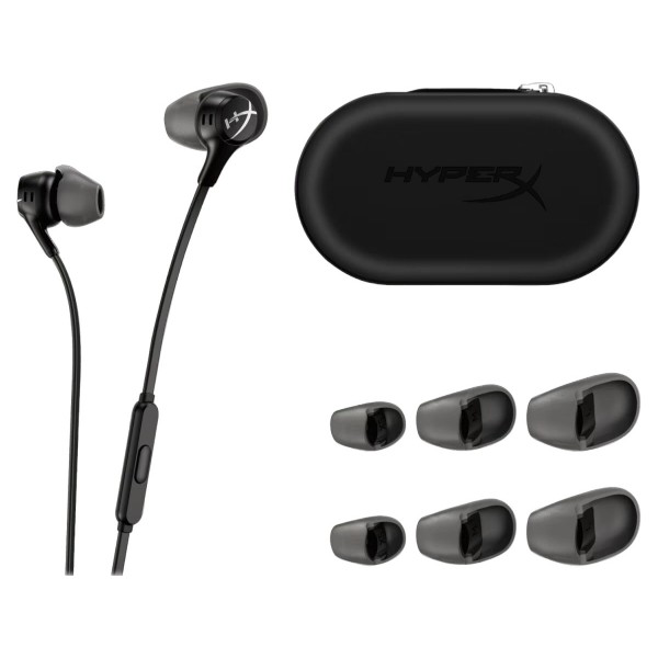Фото - Наушники вкладыши проводные HyperX Cloud Earbuds II 3.5 мм Black (70N24AA)