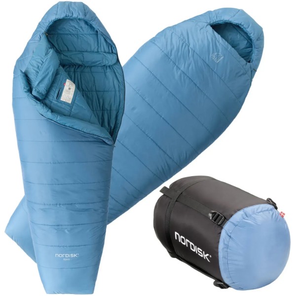 Фото - Спальный мешок Nordisk Bjarni Wide L Aegan Blue (10721310-101)