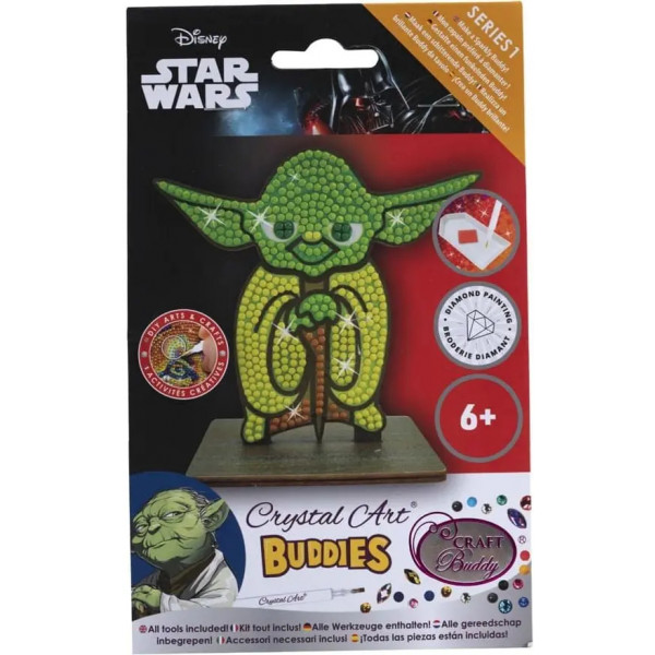 Фото - Алмазний живопис Crystal Art Йода (CAFGR-SWS005)