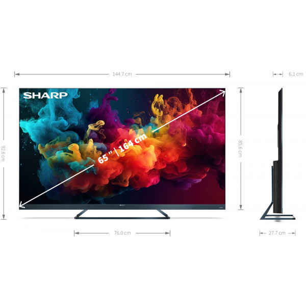 Фото - Телевизор Sharp 4T-C65FQ5EM2AG