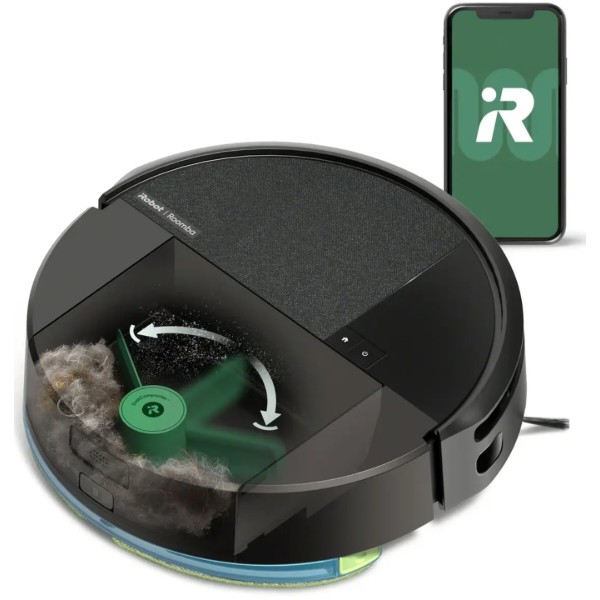 Фото - Робот-пилосос миючий iRobot Combo 205 Black (L121040) Фото - Робот-пилосос миючий iRobot Combo 205 Black (L121040)