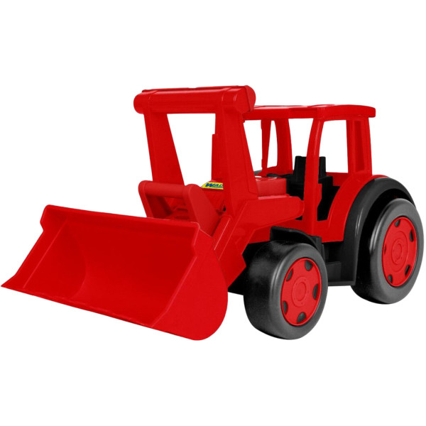 Фото - Базовый игровой транспорт для малыша Wader Трактор Гігант червоний (66028)