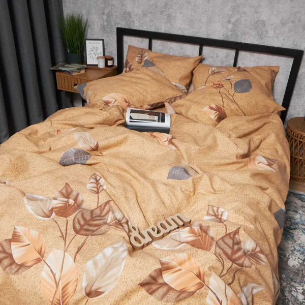 Фото - Підковдра полуторна Moon&Star Premium Amber Leaf 143x210 см (MS-870000815)