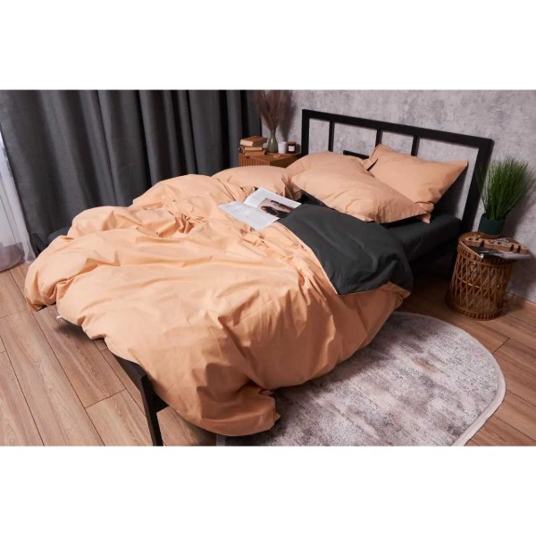 Фото - Комплект постільної білизни дитячий Moon&Star Бязь Gold Люкс Gray Cream 110х140 нав. 2х40х40 (MS-830000128)