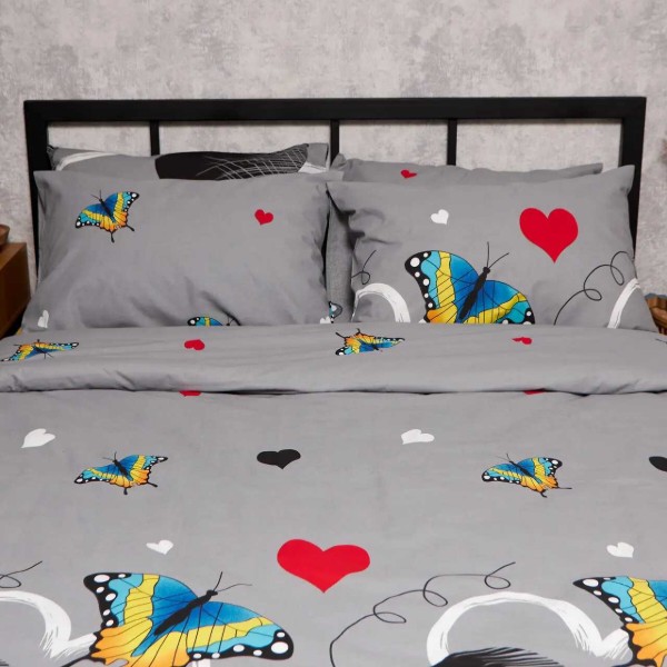 Фото - Наволочка Moon&Star Бязь Gold Люкс Butterfly Love 70х70 2 шт. (MS-840001295)