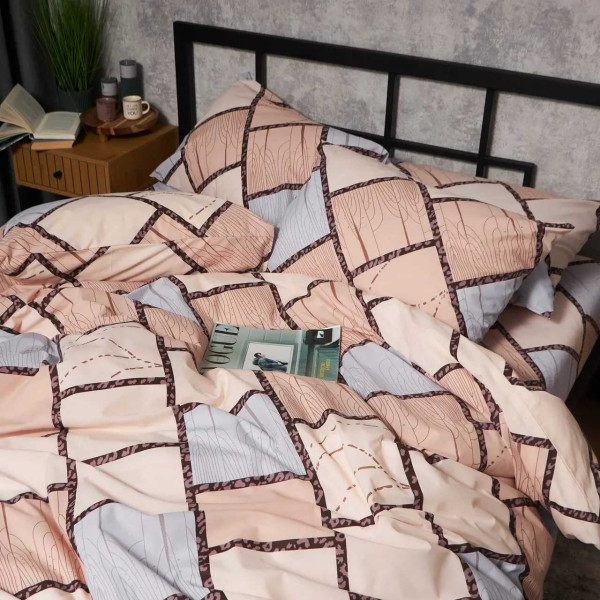 Фото - Наволочка Moon&Star Бязь Gold Люкс Cozy Puzzle 40х60 2 шт (MS-840001321)