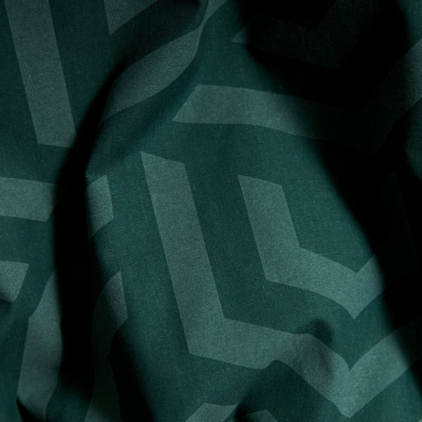 Фото - Комплект постільної білизни Moon&Star Бязь Gold Люкс Emerald Maze 175х210 нав. 2х40х60 (MS-820009140)