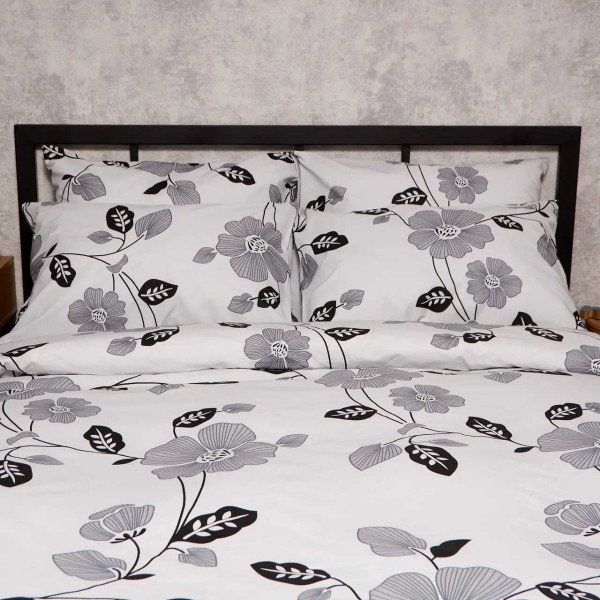 Фото - Комплект постільної білизни Moon&Star Бязь Gold Люкс Misty Petals 160х220 нав. 2х50х70 (MS-820009471)