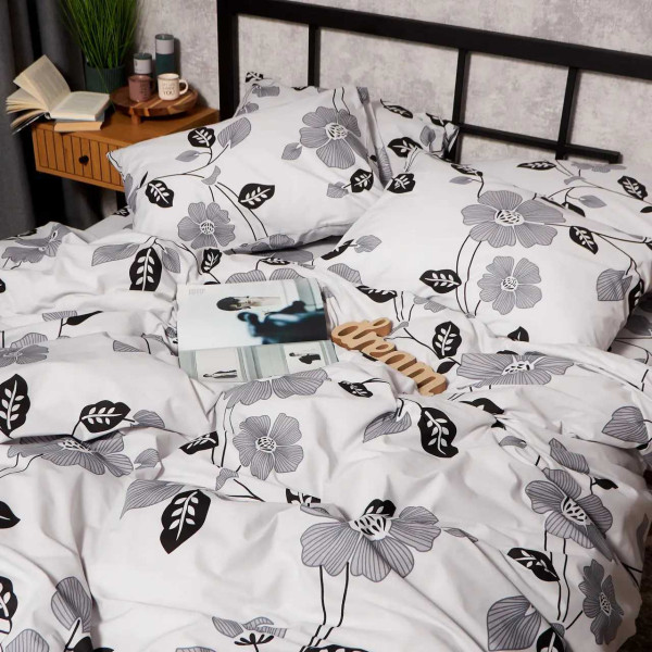 Фото - Наволочка Moon&Star Бязь Gold Люкс Misty Petals 40х60 2 шт (MS-840001393)