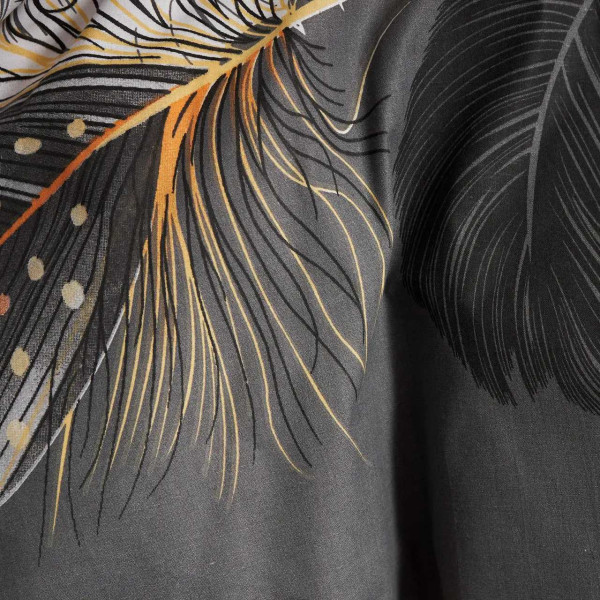 Фото - Комплект постільної білизни Moon&Star прост. 220х240 + 2 нав. 70х70 Бязь Gold Люкс Mystic Feathers (MS-880000311)