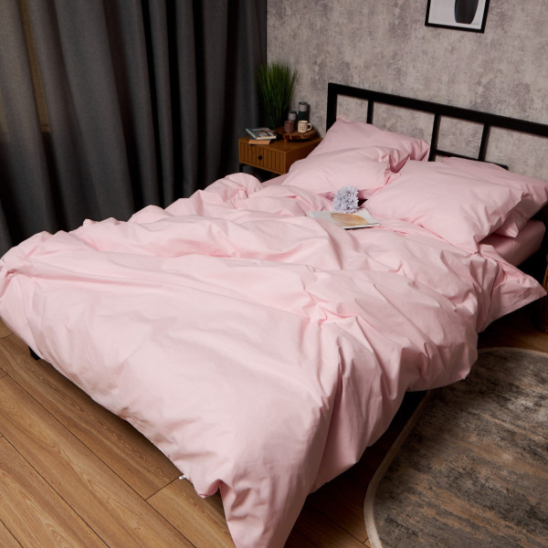 Фото - Комплект постільної білизни Moon&Star Бязь Gold Люкс Pastel Kiss 175х210 нав. 2х40х60 (MS-820009595)