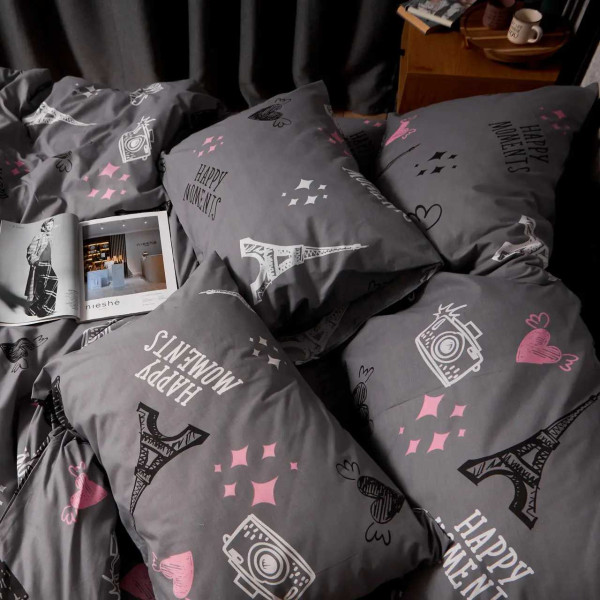 Фото - Комплект постільної білизни дитячий Moon&Star 110х140 см Paris Moments Бязь Gold Люкс (MS-830000315)