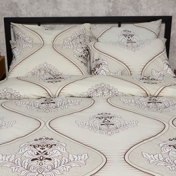 Фото - Комплект постільної білизни Moon&Star Мікросатин Premium Royal Elegance 175х210 нав. 2х50х70 (MS-820009981)