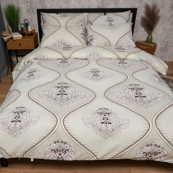 Фото - Комплект постільної білизни Moon&Star Мікросатин Premium Royal Elegance 175х210 нав. 2х50х70 (MS-820009981)