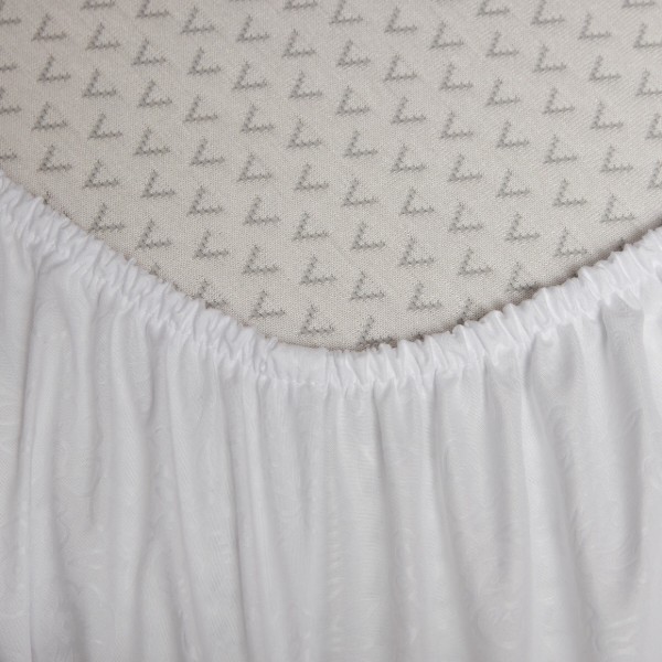 Фото - Простирадло односпальне Moon&Star Snowy Microfiber Microfiber 90х190х20 см (MS-850001403)