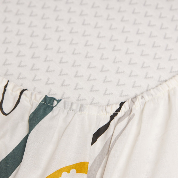 Фото - Простирадло односпальне Moon&Star Natural Waves Бязь Gold Люкс 120х200х20 см (MS-850001288)