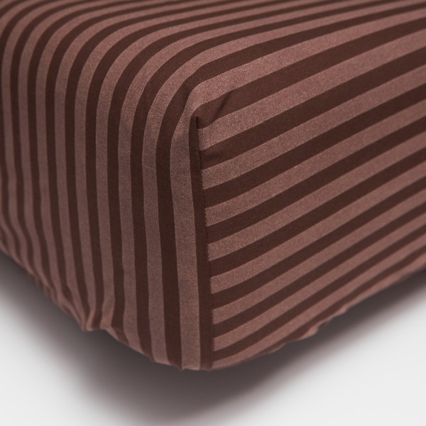 Фото - Простирадло односпальне Moon&Star Espresso Lines Бязь Gold Люкс 120х190х25 см (MS-850001187)