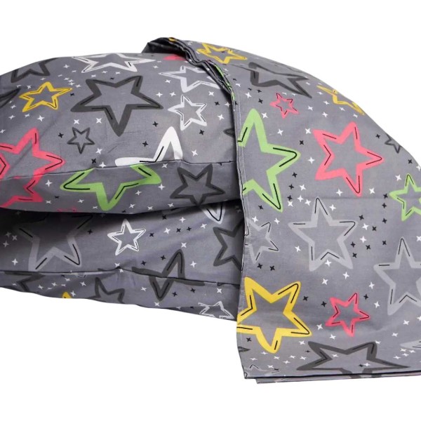 Фото - Комплект постільної білизни Moon&Star Бязь Gold Люкс Cosmic Party 180х220 см нав. 40х60 2 шт. (MS-880000147)
