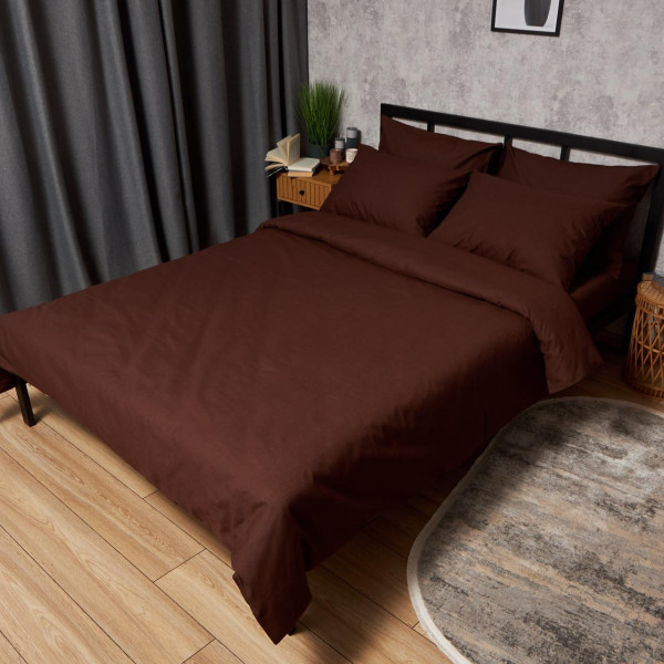 Фото - Комплект постільної білизни Moon&Star Бязь Gold Люкс Chocolate Dream (MS-890000162)