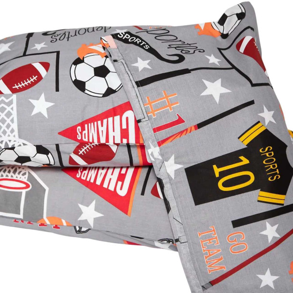 Фото - Комплект постільної білизни Moon&Star Бязь Gold Люкс Champion’s Rest 150х220 см нав. 70х70 2 шт. (MS-880000110)