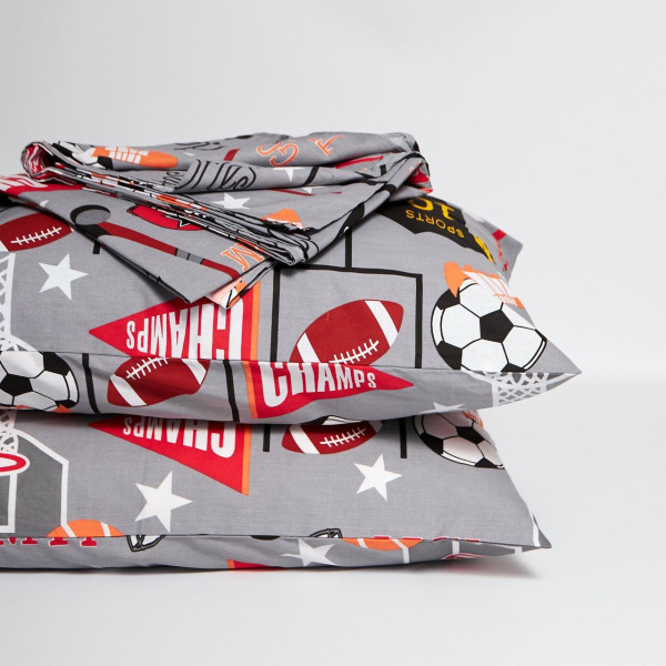 Фото - Комплект постільної білизни Moon&Star Бязь Gold Люкс Champion’s Rest (MS-890000148)