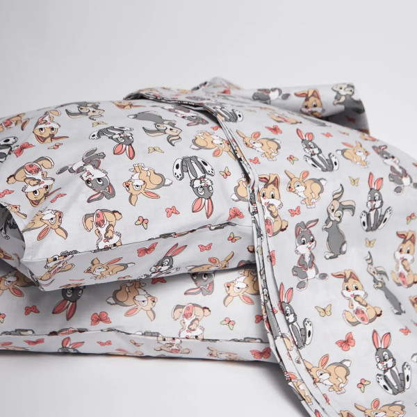 Фото - Комплект постільної білизни Moon&Star Бязь Gold Люкс Bunny Dreams 150х220 см нав. 40х60 2 шт. (MS-880000048)