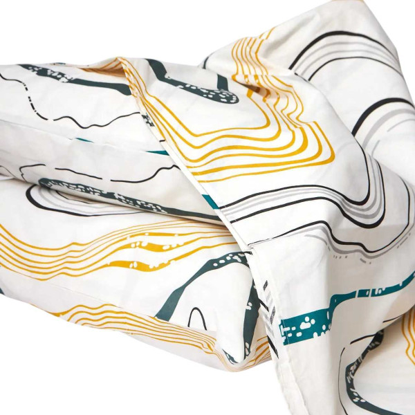 Фото - Комплект постільної білизни Moon&Star Бязь Gold Люкс Natural Waves (MS-890000388)