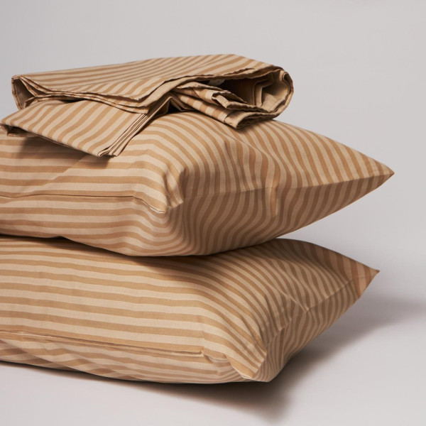 Фото - Комплект постільної білизни Moon&Star Бязь Gold Люкс Sand Lines 180х220 нав. 40х60 см 2 шт. (MS-880000387)