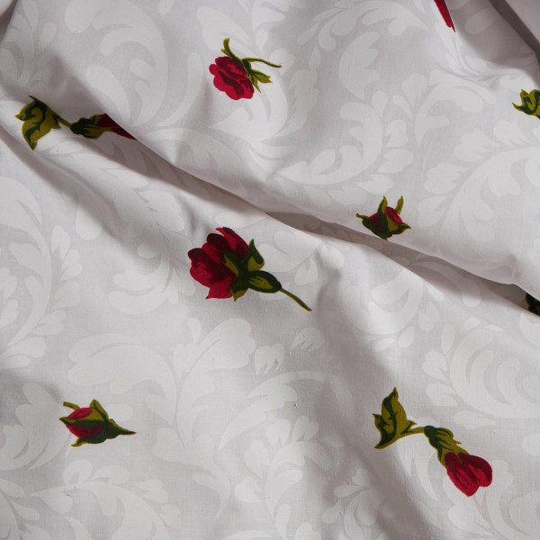 Фото - Комплект постельного белья Moon&Star Бязь Gold Люкс Romantic Rose 180х220 нав. 40х60 см 2 шт. (MS-880000375)