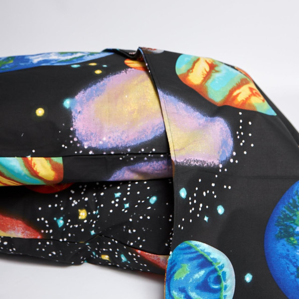 Фото - Комплект постільної білизни Moon&Star Бязь Gold Люкс «Universe Magic» 143х210 см нав. 2х70х70 (MS-820007052)