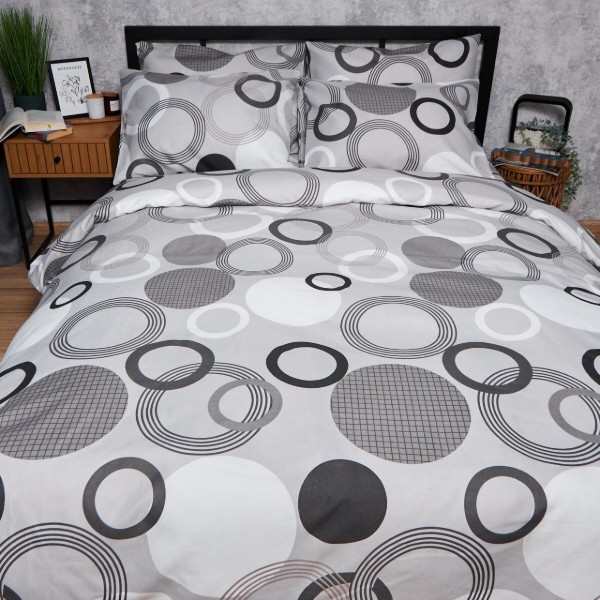 Фото - Комплект постельного белья Moon&Star Микросатин Premium Orbit Elegance 150х220 нав. 50х70 см 2 шт. (MS-880000589)