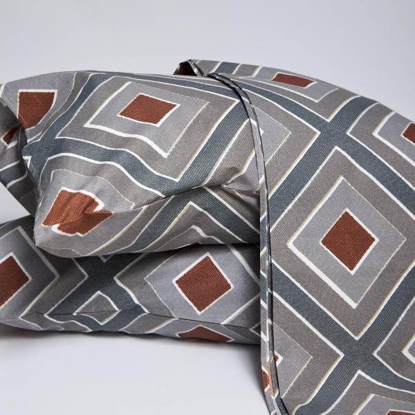 Фото - Комплект постільної білизни Moon&Star Мікросатин Premium Loft Style 143х210 см нав. 50х70 2 шт. (MS-890000706)
