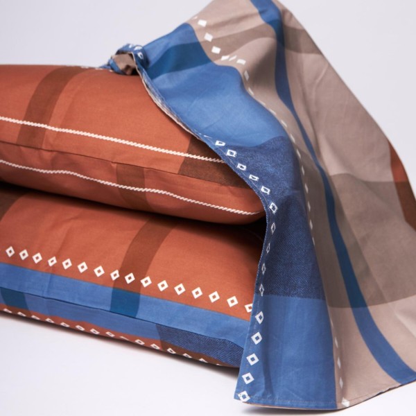 Фото - Комплект постельного белья Moon&Star Микросатин Premium Plaid Perfection 220х240 нав. 50х70 см 2 шт. (MS-890000658)