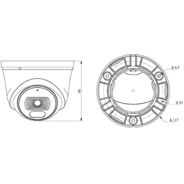Фото - IP-камера Tiandy TC-C34XN_W