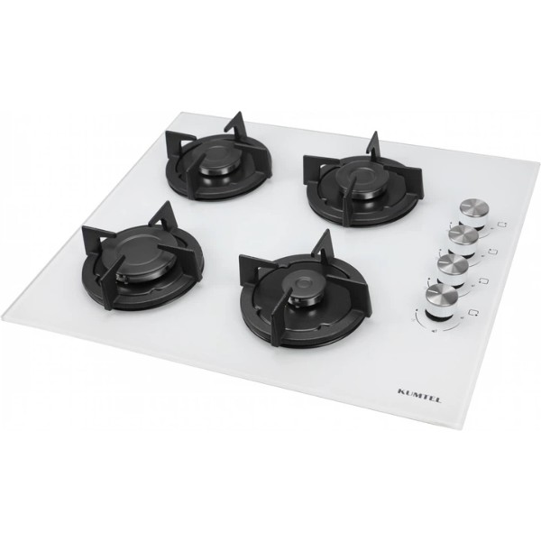 Фото - Варочная панель газовая Kumtel KO-40TAHDF С BLACK GLASS