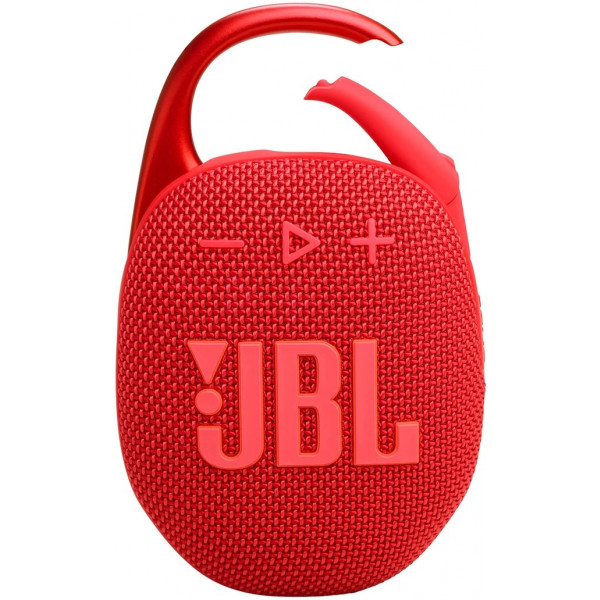 Фото - Портативна акустика JBL Clip 5 Red (JBLCLIP5RED)