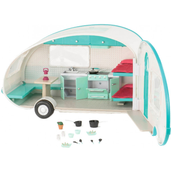 Фото - Транспорт для куклы Lori Кемпер Бирюзовый (LO37001)