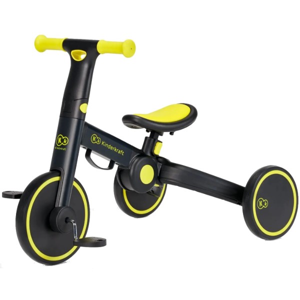 Фото - Триколісний велосипед Kinderkraft 4TRIKE Black Volt (KR4TRI00BLK0000)