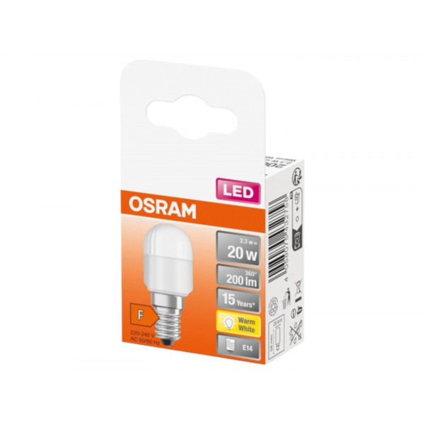Фото - Лампочка світлодіодна Osram LED E14 2.3Вт 2700К 200Лм T26 (4058075432758)