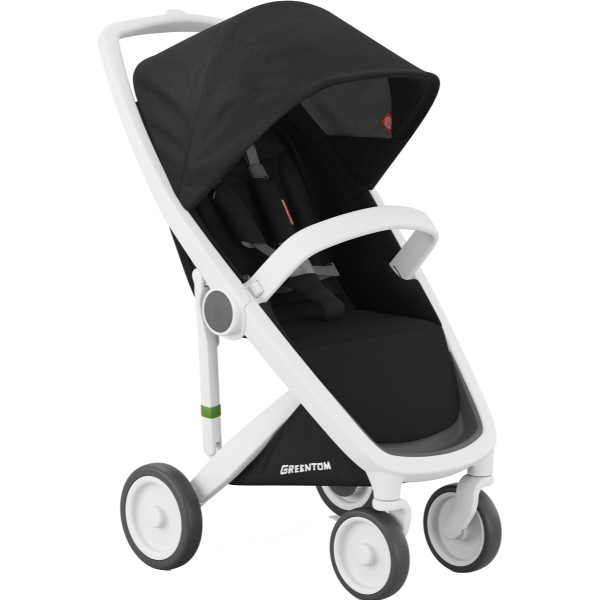 Фото - Коляска прогулянкова Greentom Classic Black-White