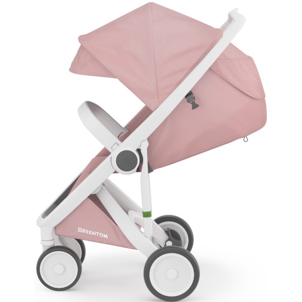 Фото - Коляска прогулянкова Greentom Classic Blossom-White