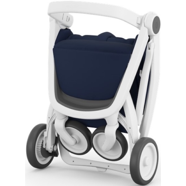 Фото - Коляска прогулянкова Greentom Classic Blue-White