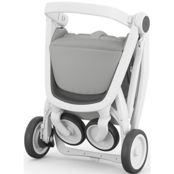 Фото - Коляска прогулянкова Greentom Classic Grey-White