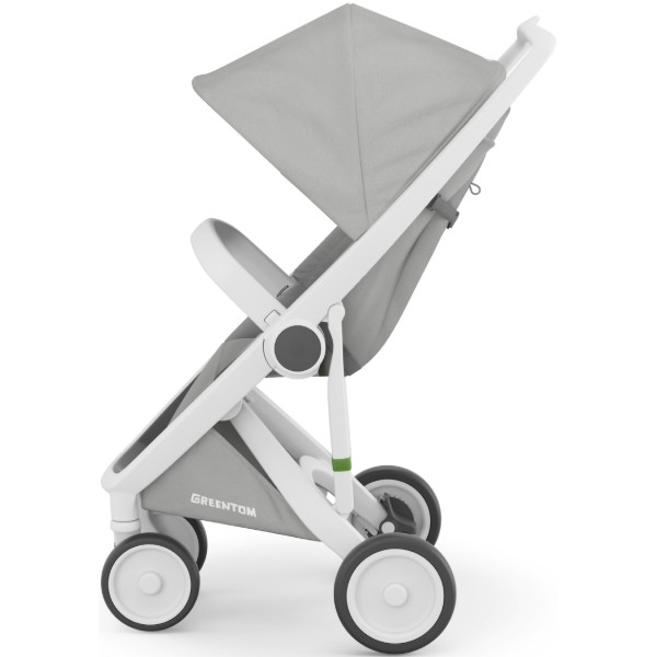 Фото - Коляска прогулянкова Greentom Classic Grey-White