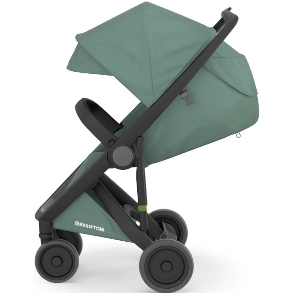 Фото - Коляска прогулянкова Greentom Classic Sage-Black