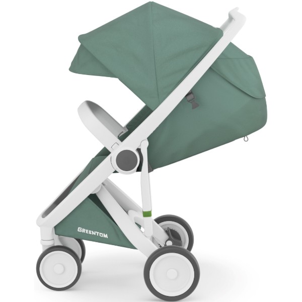 Фото - Коляска прогулянкова Greentom Classic Sage-White