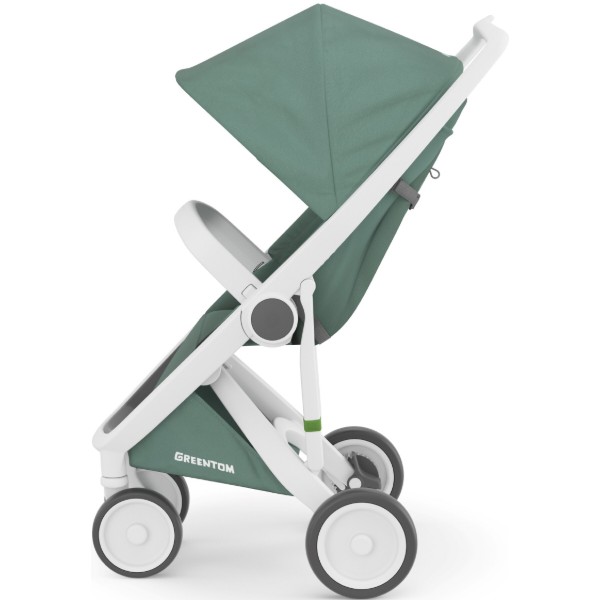 Фото - Коляска прогулянкова Greentom Classic Sage-White