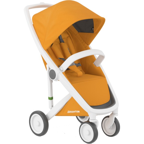 Фото - Коляска прогулянкова Greentom Classic Sunflower-White
